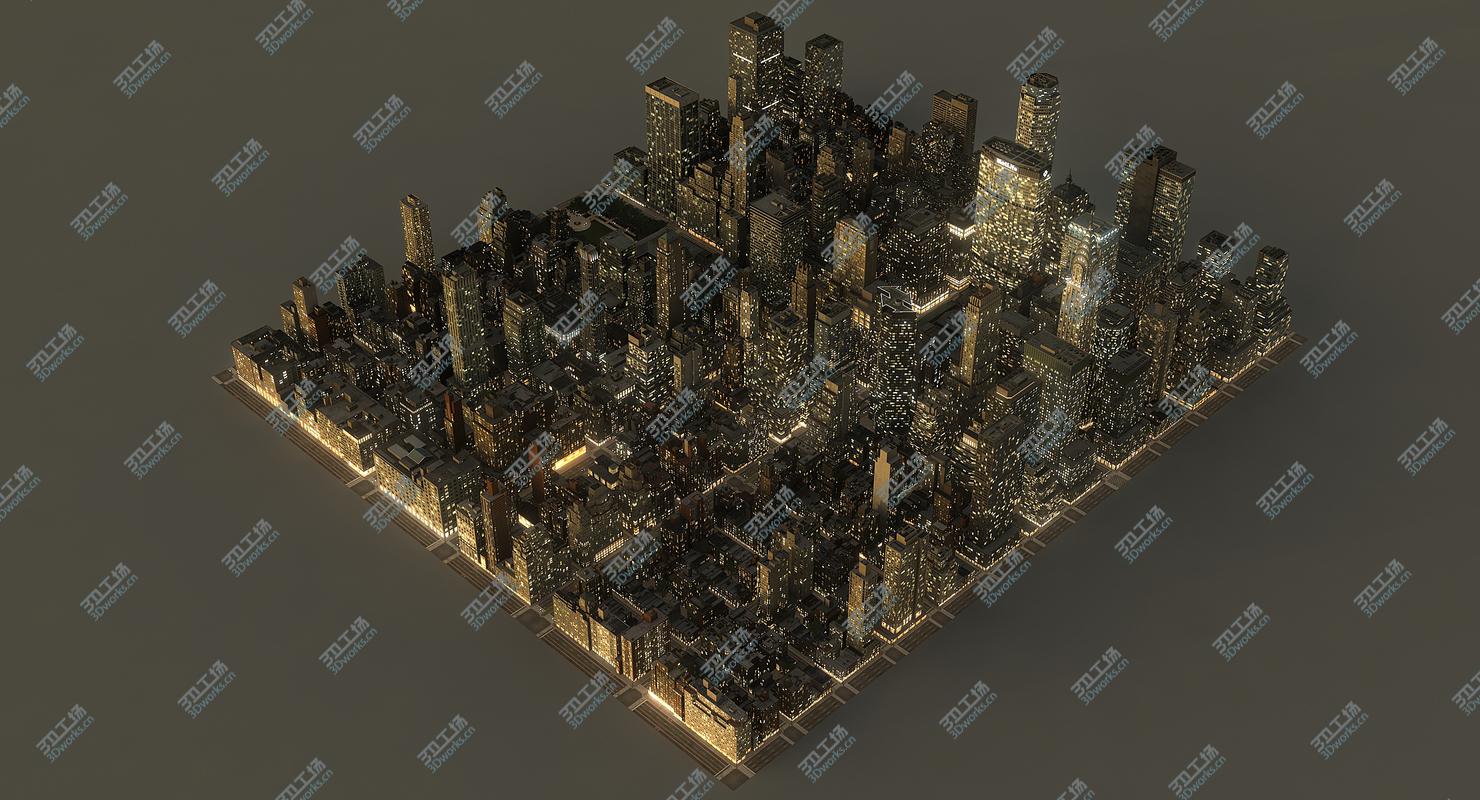 images/goods_img/20210113/Manhattan District Night block01 Low Poly/4.jpg